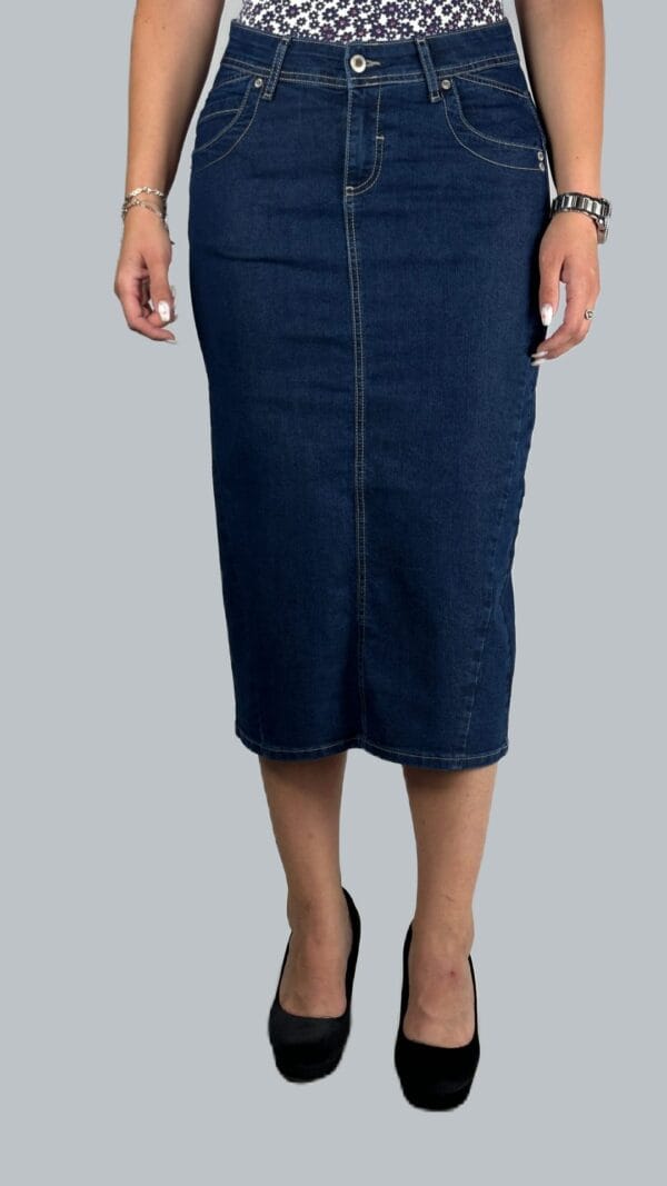 Denim skirt